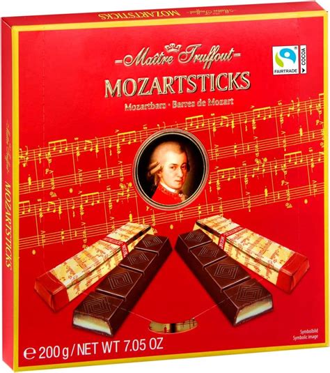 Amazon Gunz Ma Tre Truffout Mozart Sticks Marzipan Dark Chocolate