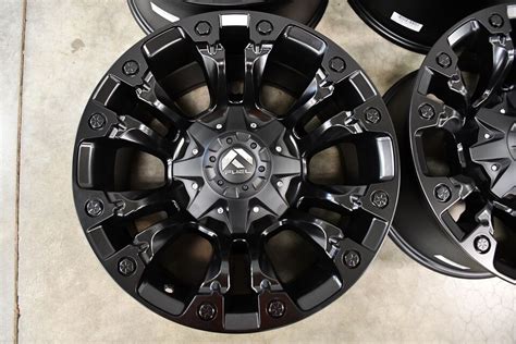 Fuel Pc D Vapor X X X Matte Black Wheel Mm Rim Ebay