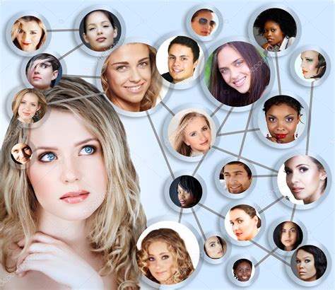 Social Network Media Concept Collage — Stock Photo © Lubavnel 6209694