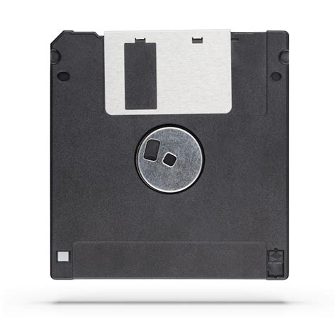 Premium Photo A Inch Floppy Disk Or Diskette Isolated On White