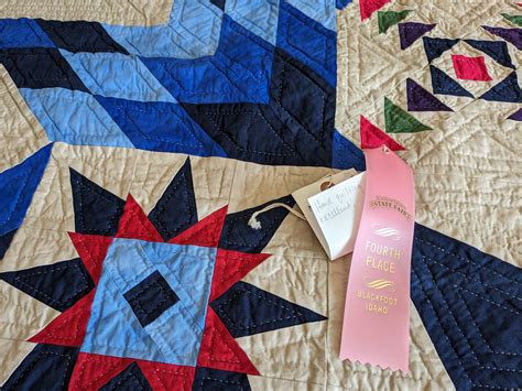 Blue Star Quilt 92x92 - Etsy