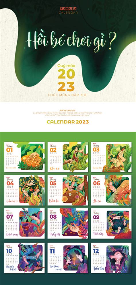 FAHASA 2023 CALENDAR :: Behance