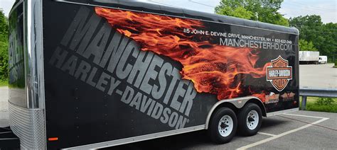 Harley-Davidson Trailer Vehicle Wrap - Spectrum Signs & Graphics Company