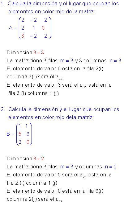 Tipos De Matrices Y Operaciones Con Matrices