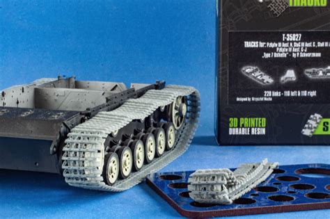 1 35 QuickTracks T 35027 Tracks For Pz Kpfw III Ausf N StuG III Ausf