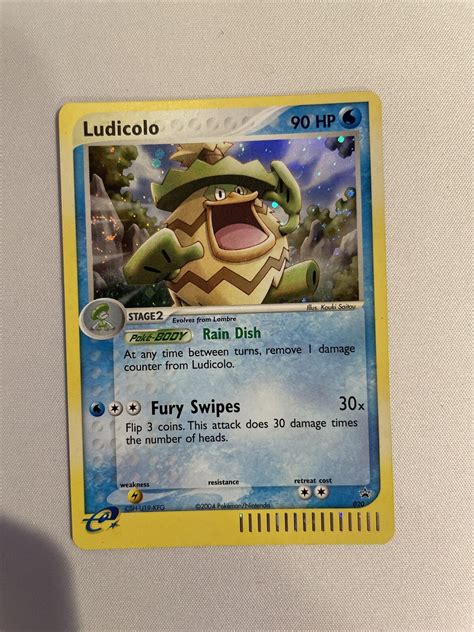 Ludicolo Cosmos Holo Black Star Promo Pokemon Card Values Mavin