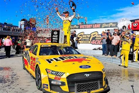 Joey Logano Car Xfinity Brad Nascar Racing Teams Cup Series