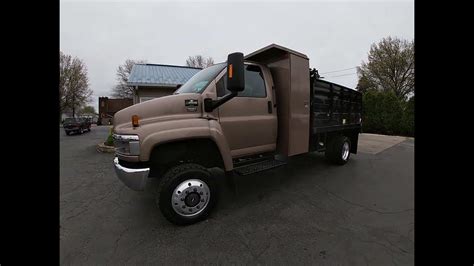 2006 Chevrolet C4500 Dump Truck Kodiak Duramax Youtube