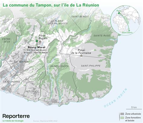 À La Réunion des habitants sopposent à un parc de loisirs en lisière