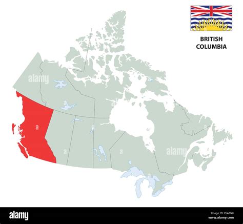 Bc On Canada Map - Emelia Morganica