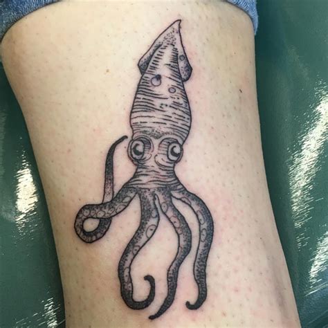 Squid Tattoo Designs, Ideas and Meaning - Tattoos For You