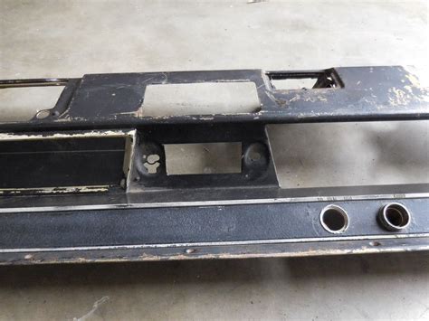 1966 Chevelle El Camino Metal Dash Insert Non Ac Gm Sports