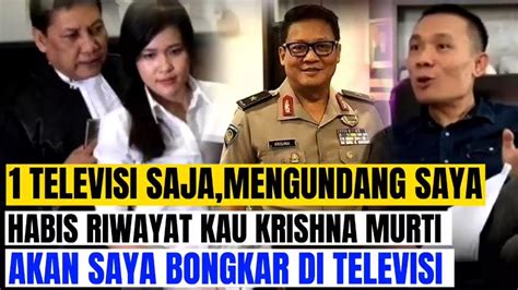 Krishna Murti Dikuliti Habis Habisan Oleh Rismon Sianipar Youtube