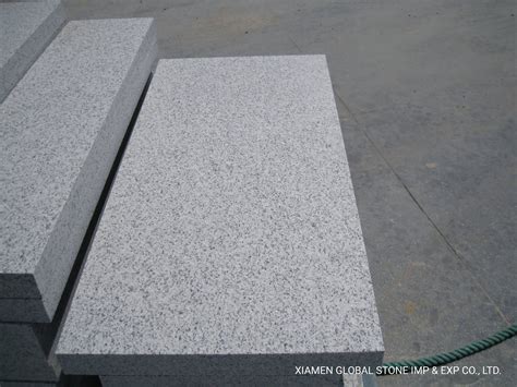 Flamed G365 China Sinoceasar White Granite Exterior Paving Kerbstone