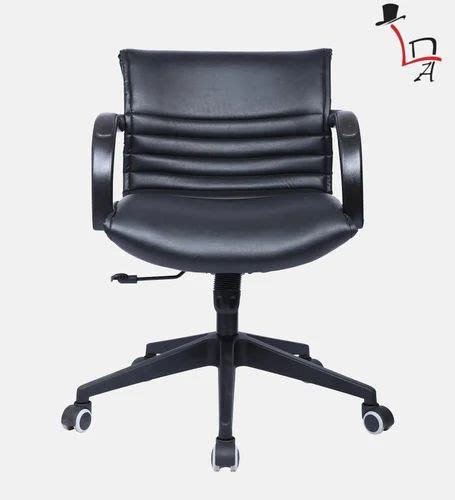 Low Back Leather Office Chair Black At Rs 6000 In Mumbai Id