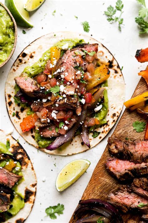 Grilled Skirt Steak Fajitas Plays Well With Butter