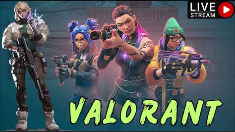 Live Valorant Rank Push With Friends New Champion Vandal Skin Live