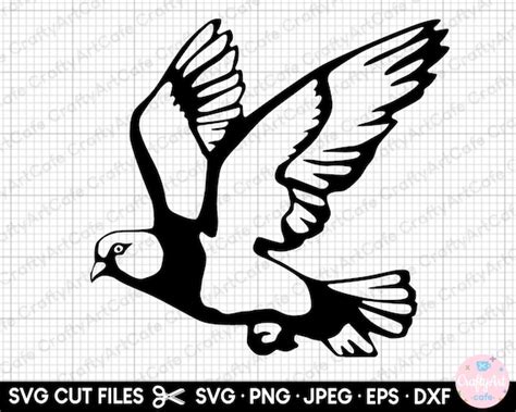 Pigeon Svg Pigeon Png Pigeon Clipart Pigeon Vector File Free Etsy