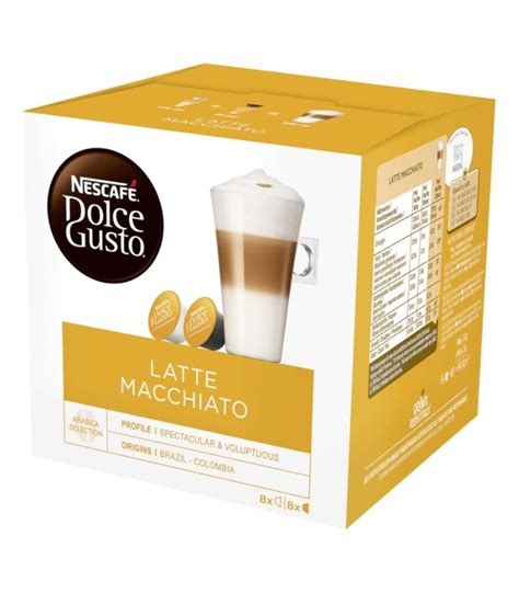 Nescafe Dolce Gusto Latte Macchiato 16 Capsules 183 2g Global Brand Supplies