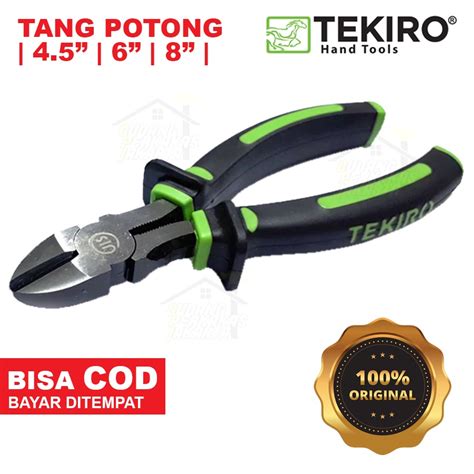 Jual TANG POTONG 4 5 6 8 TEKIRO DIAGONAL PLIER PLIERS KOMBINASI