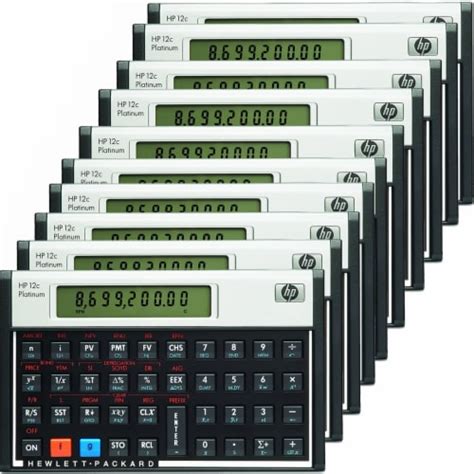 Hp 12c Platinum Financial Calculator Hewf2231aa 10 Count 1 Kroger