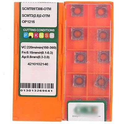 10pcs SCMT09T308 OTM OP1215 Tools CNC Blade Carbide Inserts EBay