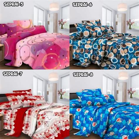 Seprai Karakter Sprei Motif Polos Seprei Jumbo Sprei Aesthetic Free 1