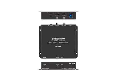 Crestron Usb Converter With Hdmi® And Analog Audio Input Wise Av Solution