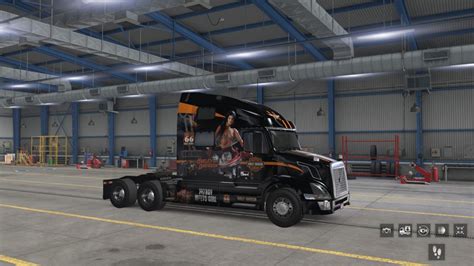 ATS Volvo VNL780 Harley Davidson Truck Skins X SKIN 엑스스킨