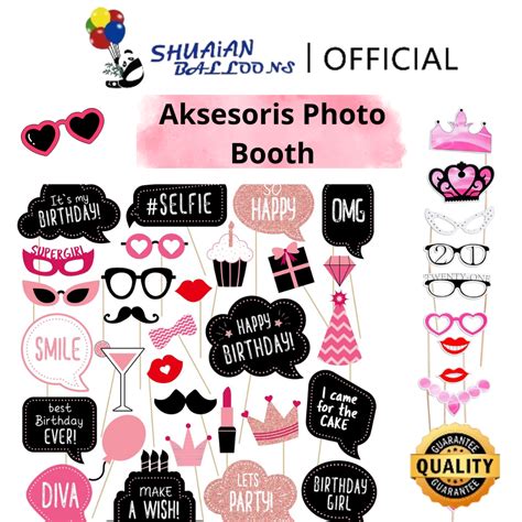 Jual Photo Booth Props Aksesoris Photo Booth Kertas | Shopee Indonesia