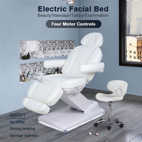 Electric Lift Massage Table Beauty Salon Esthetician White Facial Bed Kangmei Buy Electric