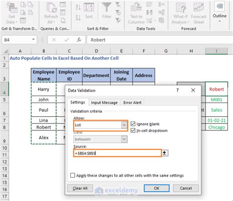 How To Auto Populate Cells In Excel Based On Another Cell ExcelDemy