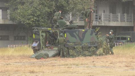 震撼 戰車雲豹甲車上路 國軍戰備訓練登場