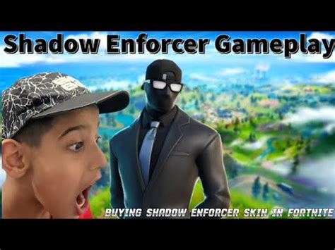 Shadow Enforcer Gameplay Buying Shadow Enforcer Skin In Fortnite