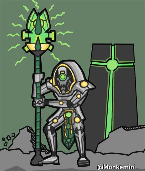 Necron Cryptek by Monkemini on Newgrounds