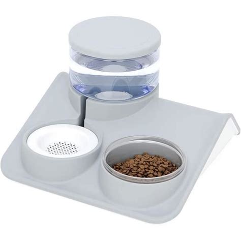 Distributeur De Croquettes Et Eau Pour Chat Et Chien En