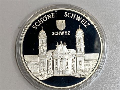 Medaille Silber 925 31 4g Schöne Schweiz Schwyz Kaufen auf Ricardo