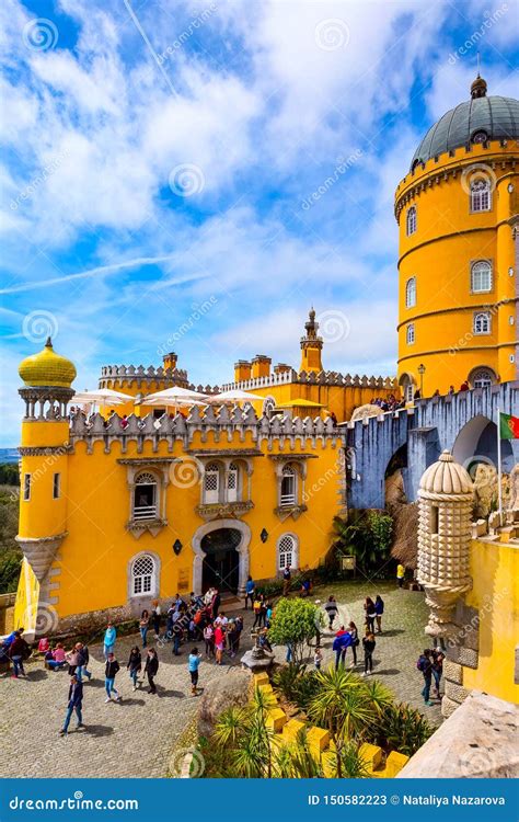 Sintra Marco De Portugal Pal Cio De Pena Foto De Stock Editorial