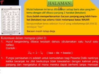 Tutorial Pembelajaran Metode IQRO Jilid 2 PPT