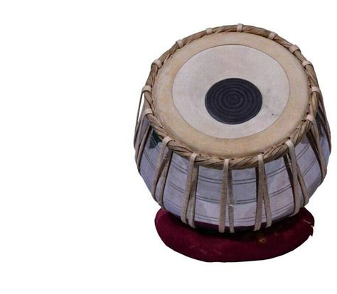 Naad Naad NS 27 Steel Tabla Set Chrome Finish Wood Dayan Indian