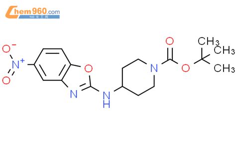 909854 83 74 5 硝基苯并 D 噁唑 2 基氨基哌啶 1 羧酸叔丁酯化学式、结构式、分子式、mol 960化工网