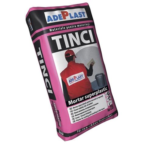 Mortar Pentru Tencuieli Si Reparatii ADEPLAST Tinci 25 Kg Pentru