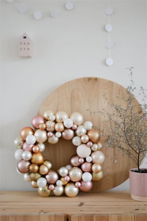 Kerstkrans Maken Met Kerstballen Diy Ps Cheryl