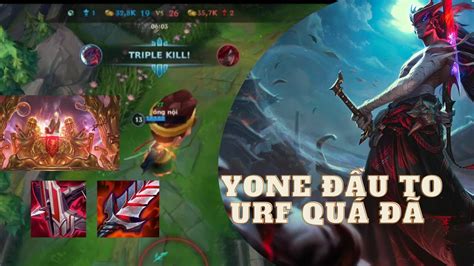 Chế độ URF liên minh Draven quá vui Yone quẩy cực ác League of