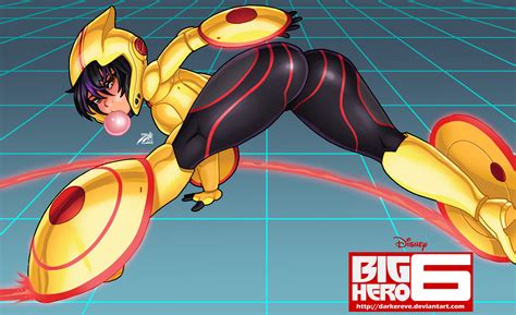 Rule 34 1girls Armor Asian Ass Bent Over Big Hero 6 Black Hair Blush Bodysuit Boots Brown Eyes