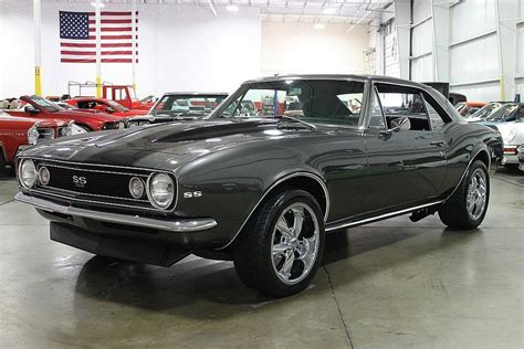 Gray Metallic 1967 Chevrolet Camaro Ss For Sale MCG Marketplace