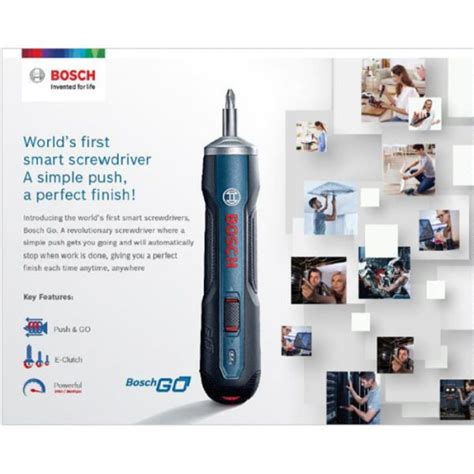 Bosch Go V Smart Cordless Screwdriver With Accessory Kit Tech Nuggets