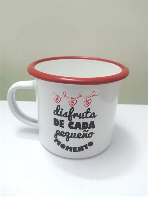 P Lpito Sublime Mug Peltre Disfruta De Cada Peque O Momento Peque Os