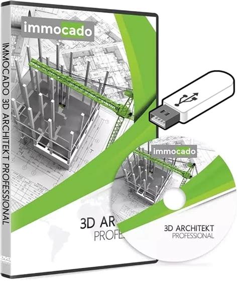 Immocado 3D Architekt Professional 2025 3D Hausplaner CAD Software