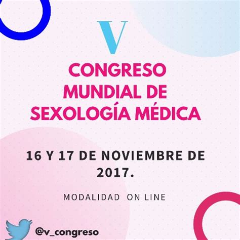 V Congreso Sex Med V Congreso Twitter